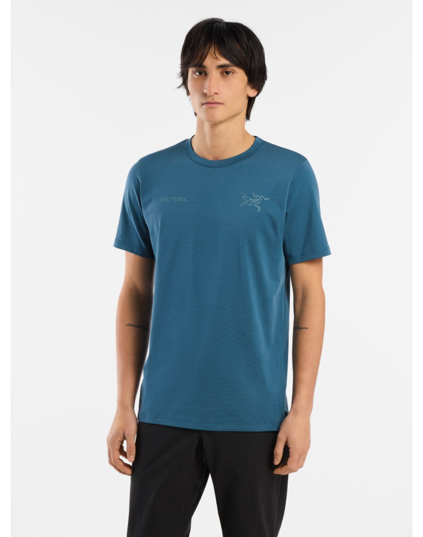 Captive Split Ss T-Shirt Men's in Blue - Arc'teryx Australia