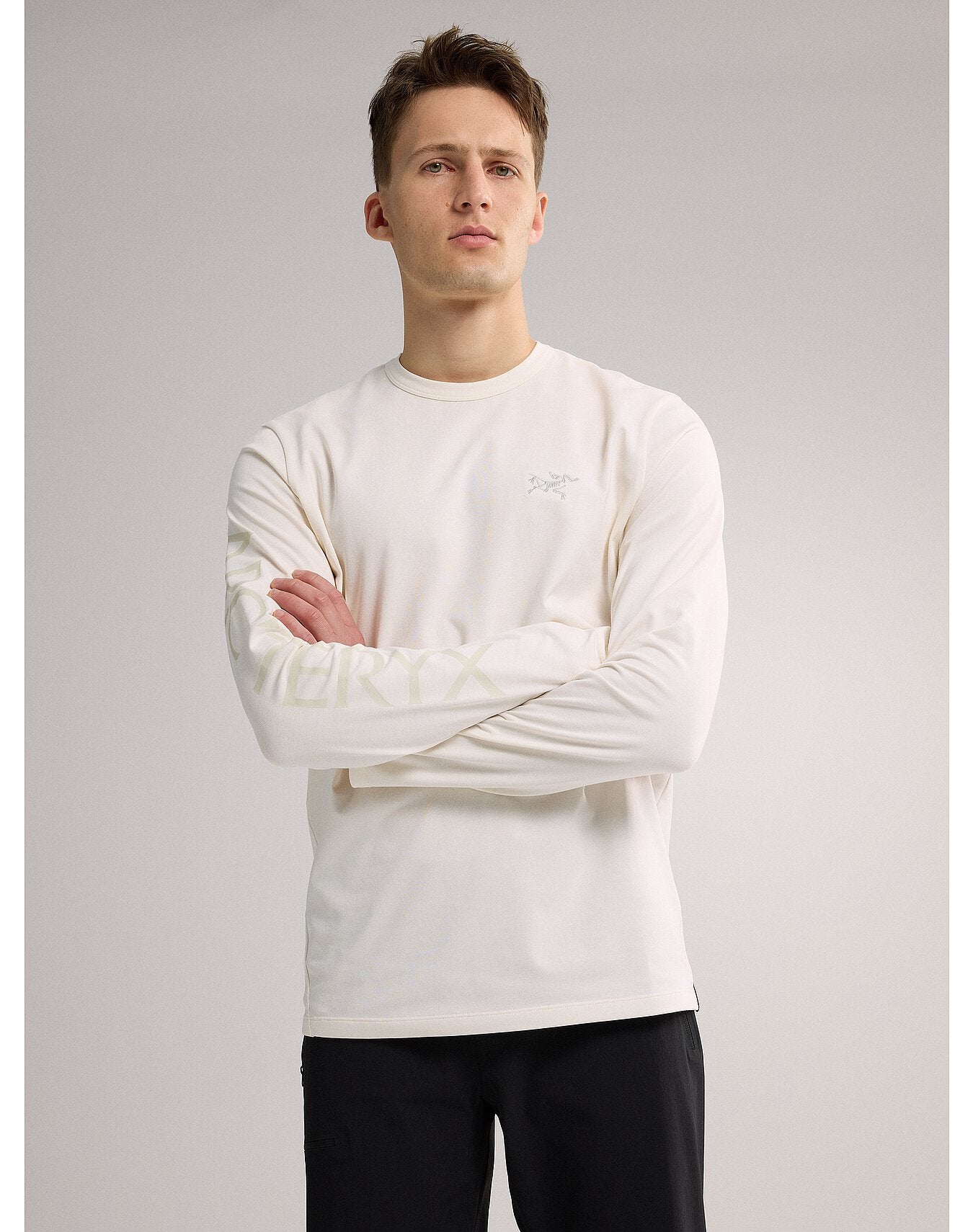 Captive Arc'Word Shirt Ls Men's in White - Arc'teryx Australia