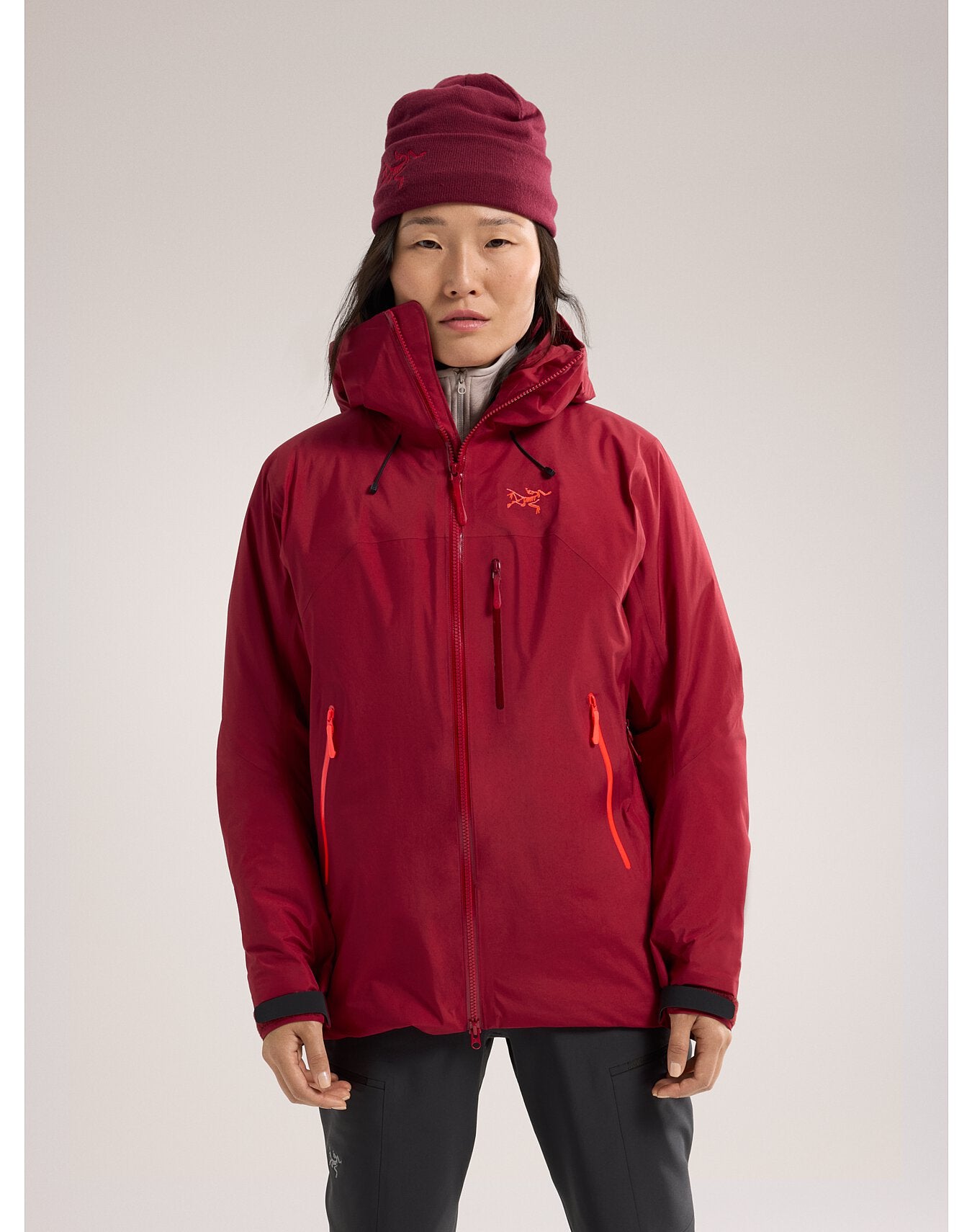 Beta Insulated Jacket Women's in Red Arc'teryx Australia