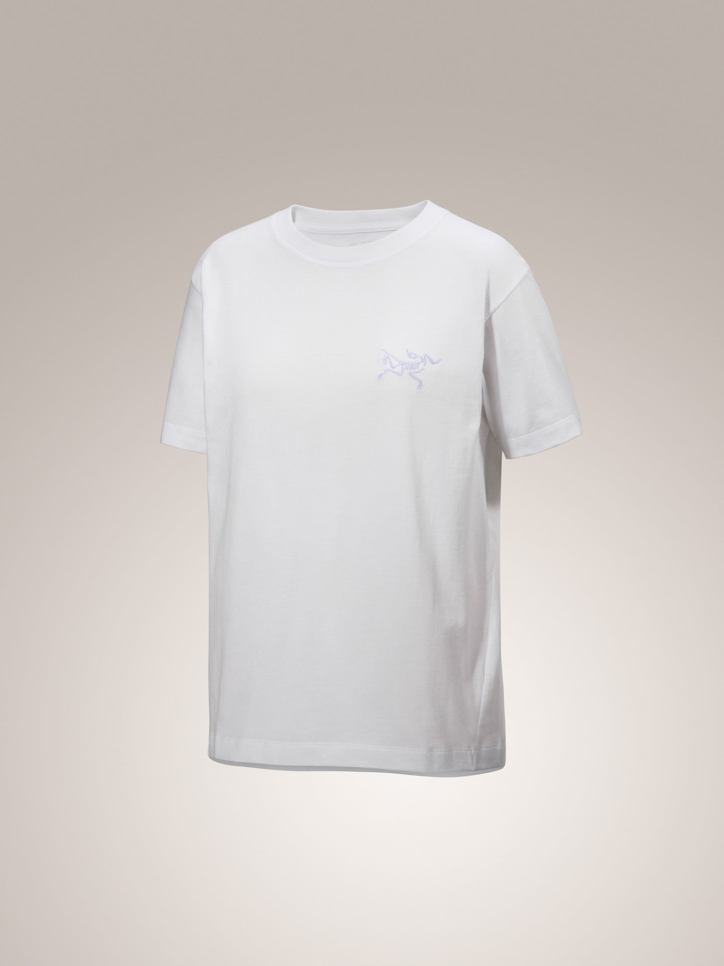 Kragg Cotton Little Bird Crew Shirt SS Women's White Light / White - Arc'teryx Australia