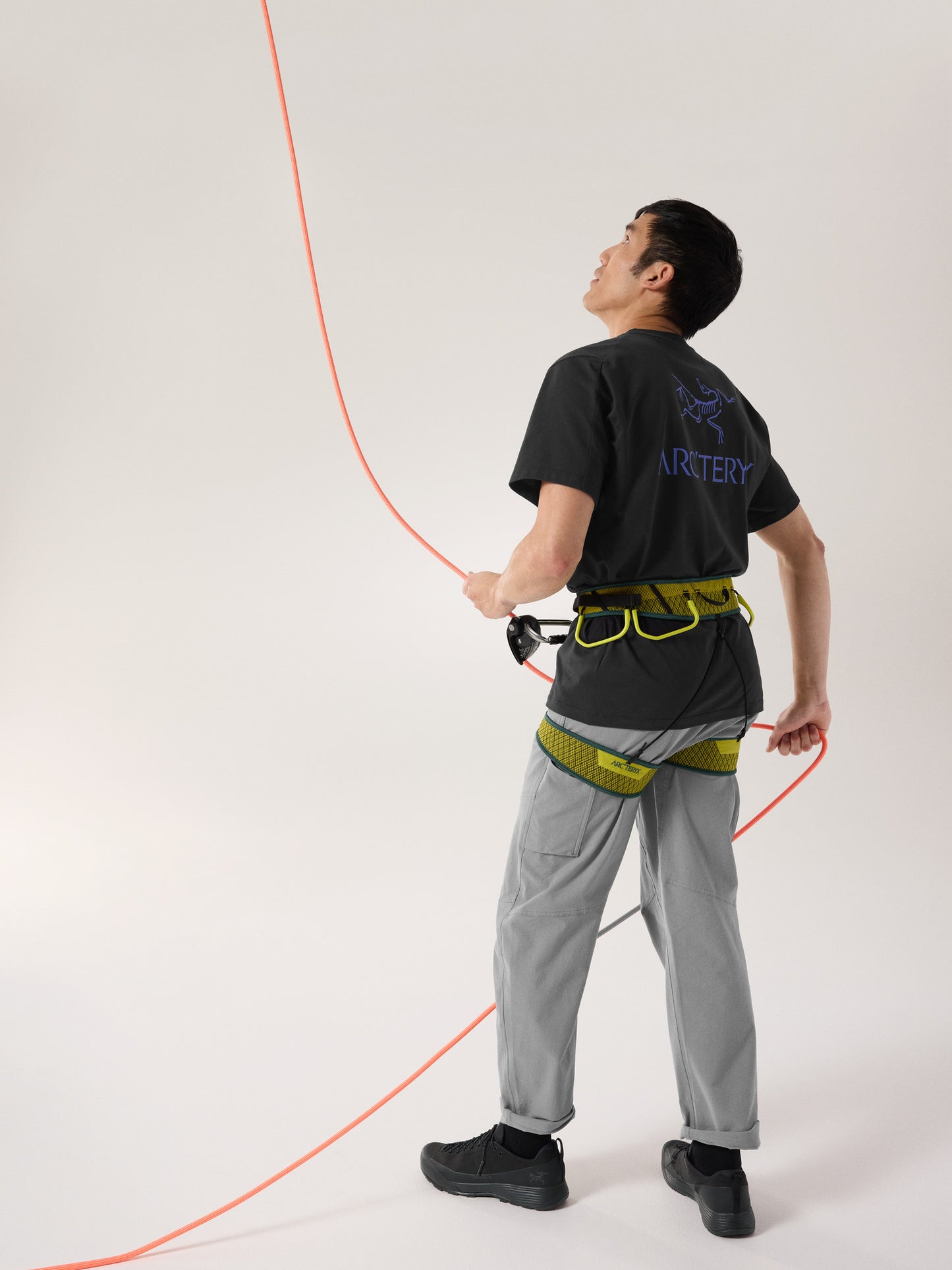 Kragg SL Cotton Bird Word Shirt SS Men's