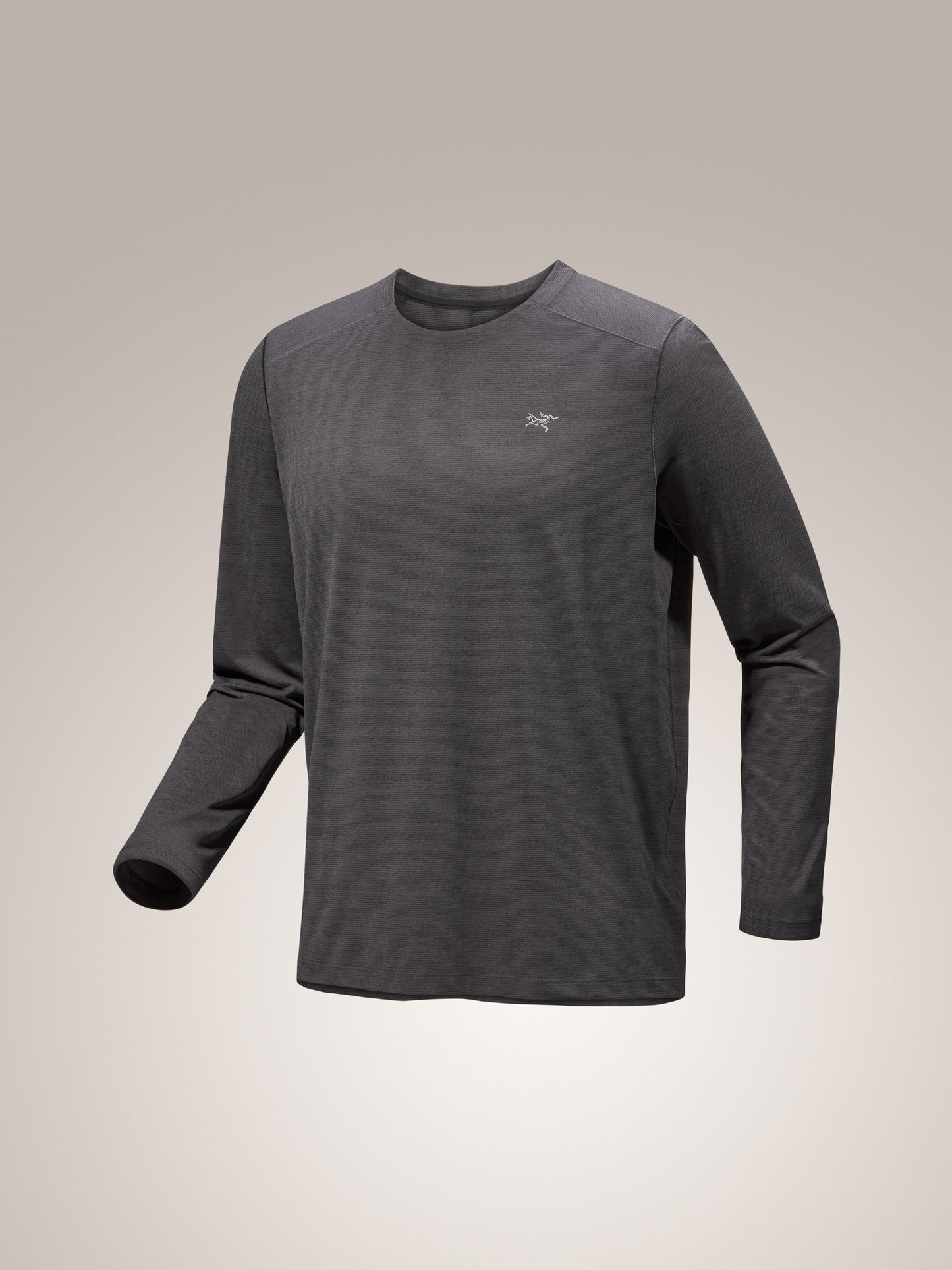 Cormac Crew Neck Shirt LS Men's Black Heather - Arc'teryx Australia