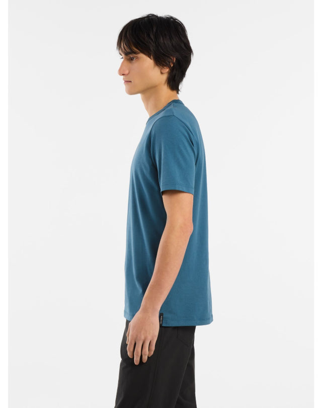 Captive Split Ss T-Shirt Men's in Blue - Arc'teryx Australia