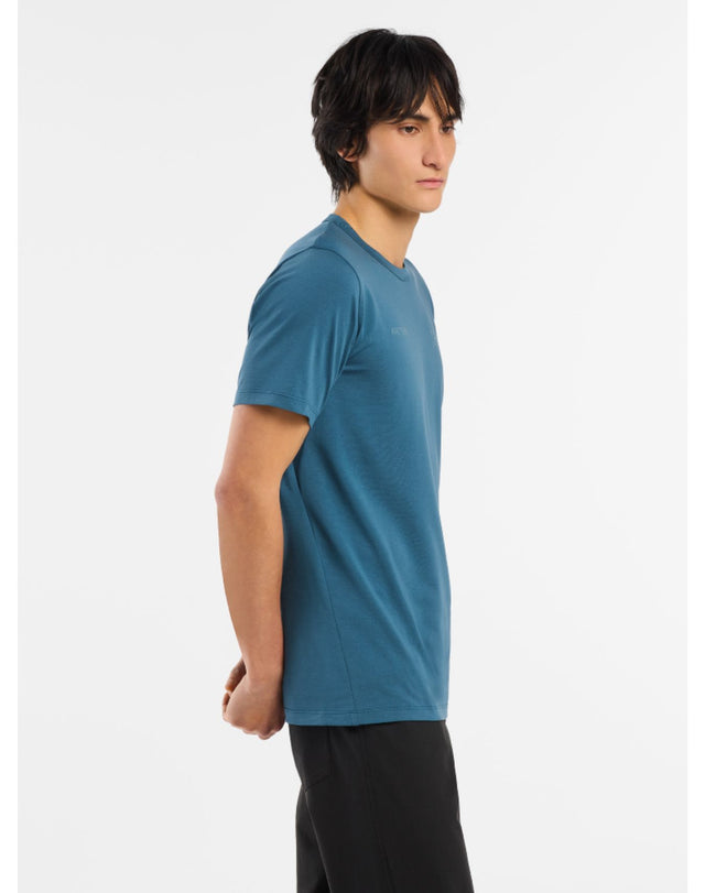 Captive Split Ss T-Shirt Men's in Blue - Arc'teryx Australia