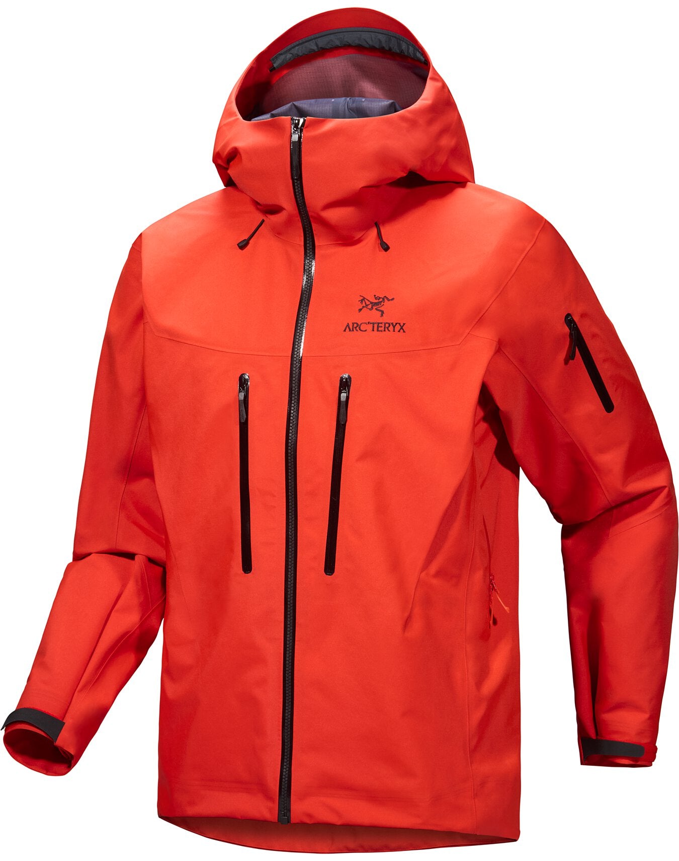 Arc'teryx Men's Waterproof Alpha SV Jacket Red – Dynasty / Black – Arc ...