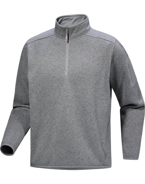 Arc'teryx Men's Versatile Covert 1/2 Zip Dark Grey – Cloud Heather