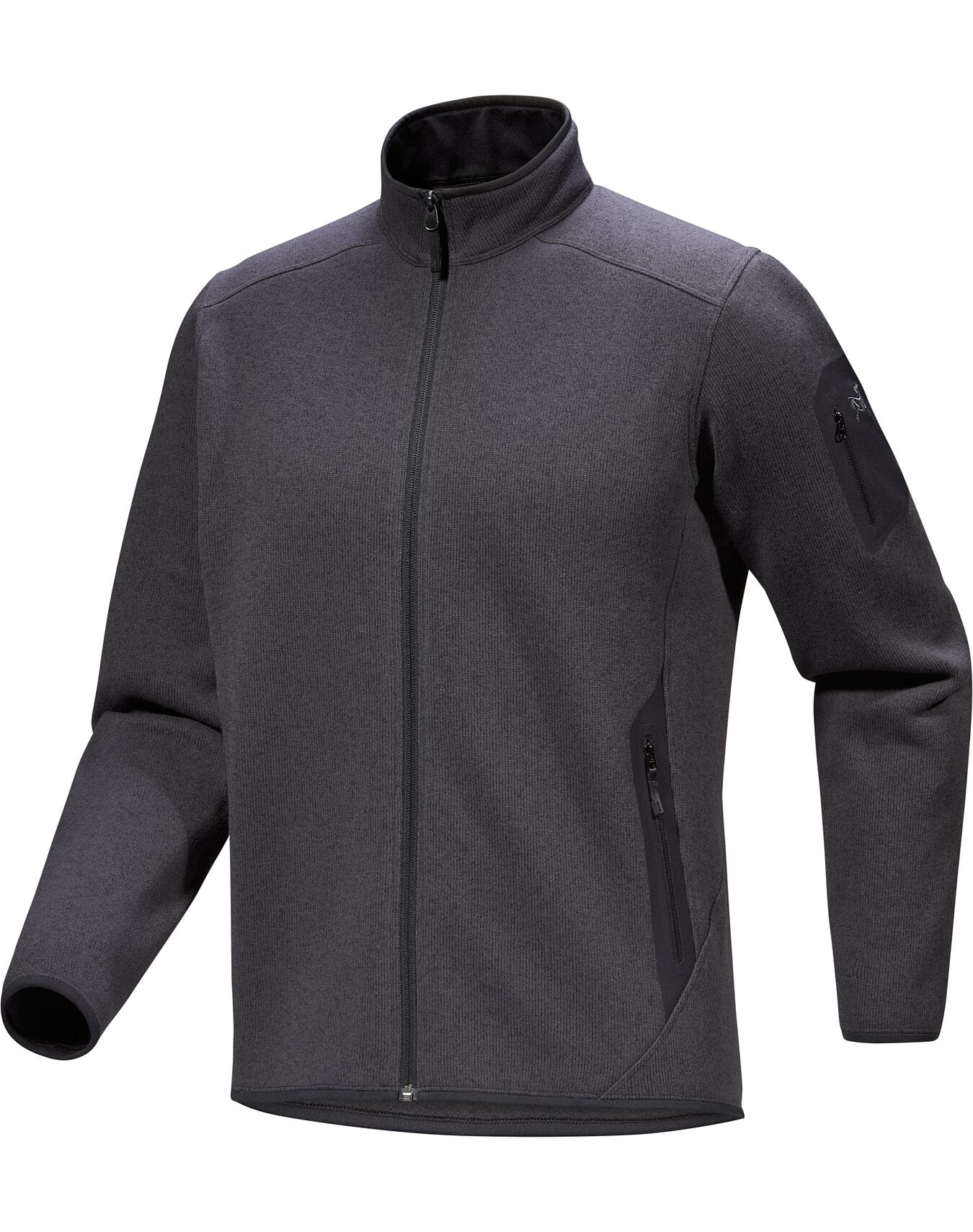 Covert Cardigan Men's Black Heather II - Arc'teryx Australia