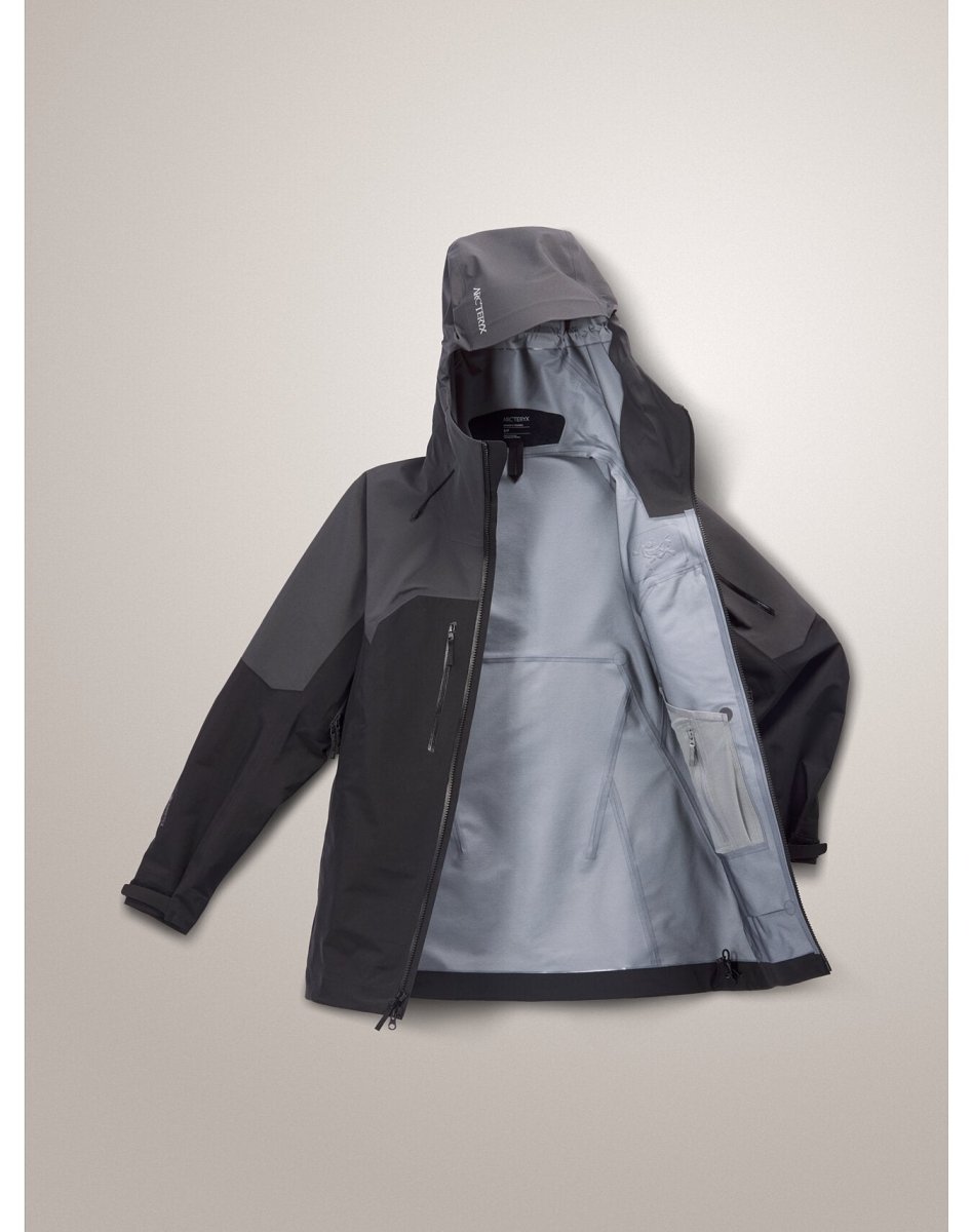 Rush Jacket Women's Graphite/Black - Arc'teryx Australia