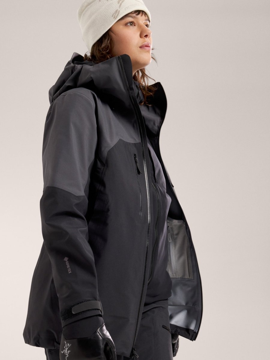 Rush Jacket Women's Graphite/Black - Arc'teryx Australia