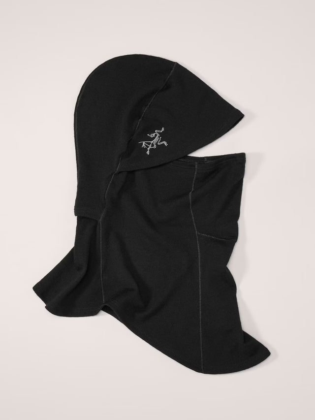 Rho Lightweight Wool Balaclava Black - Arc'teryx Australia