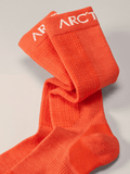 Merino Wool Ski Sock Dark Solaris - Arc'teryx Australia