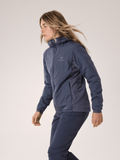 Atom Hoody Women's Black Sapphire - Arc'teryx Australia