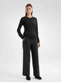 Frame Crew Neck Shirt LS Women's Black - Arc'teryx Australia