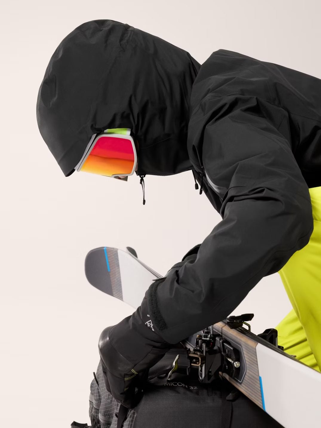 Rush Jacket Men's Black - Arc'teryx Australia