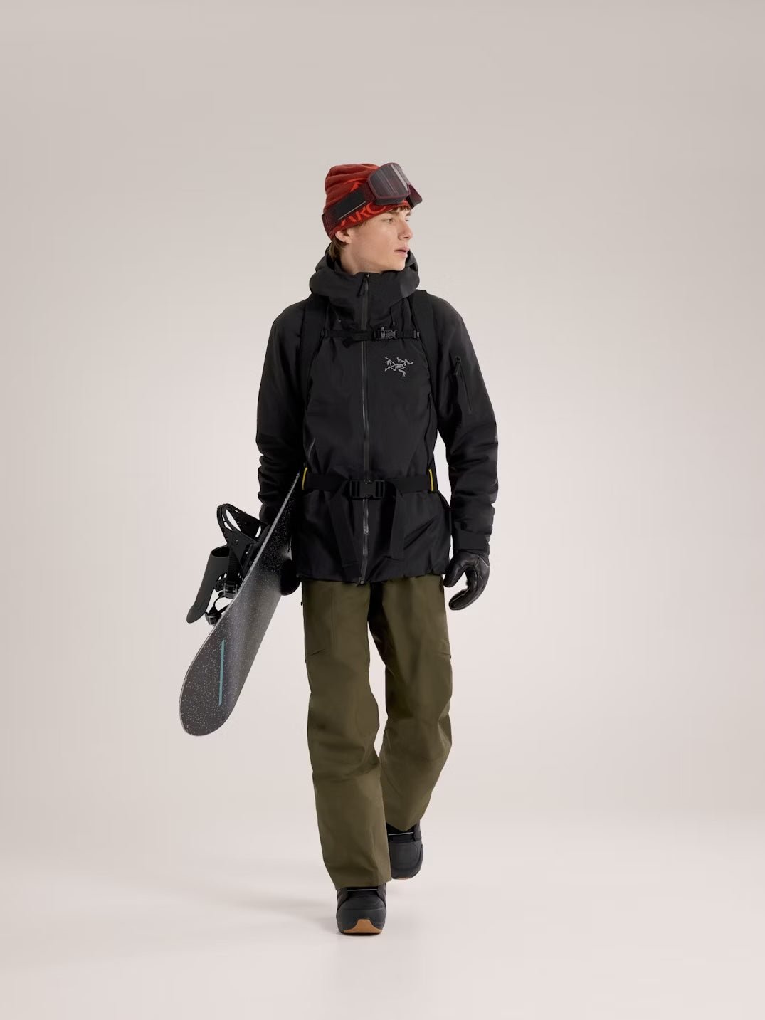 Sabre Insulated Jacket Men's Black - Arc'teryx Australia
