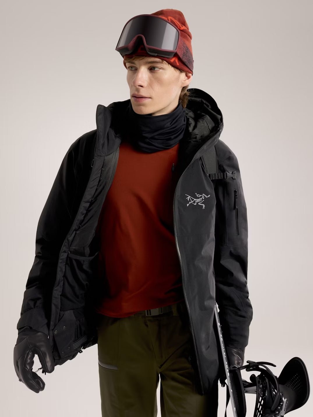 Sabre Insulated Jacket Men's Black - Arc'teryx Australia