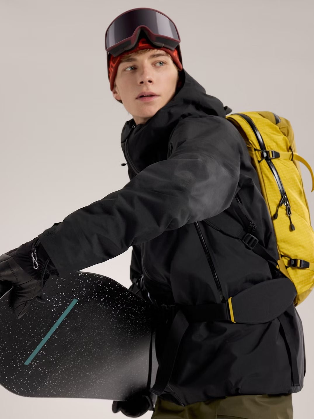 Sabre Insulated Jacket Men's Black - Arc'teryx Australia