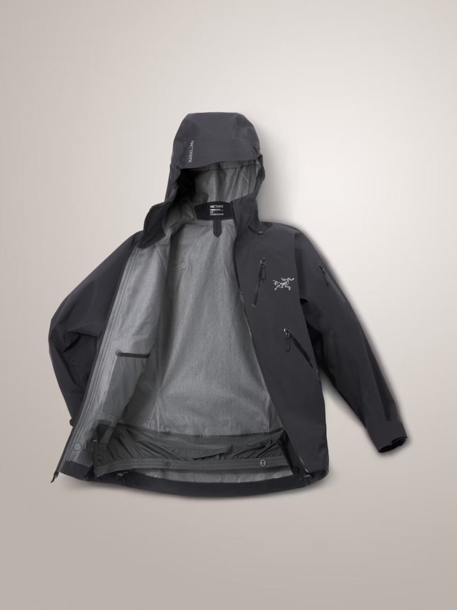 Nita Shell Jacket Women's Black - Arc'teryx Australia