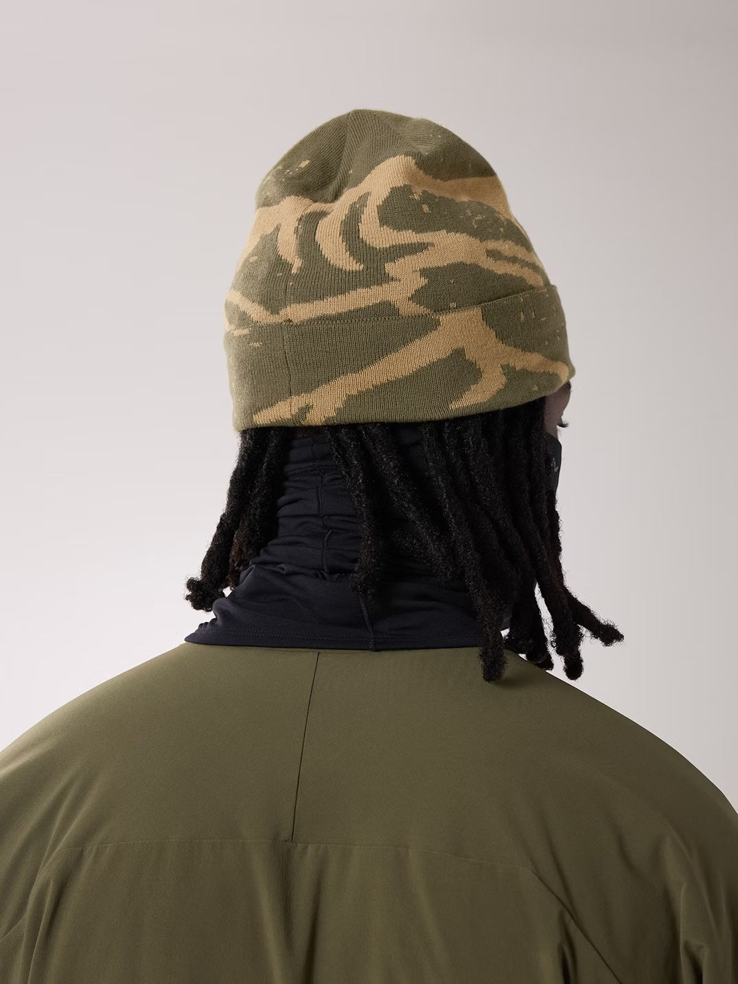 Rho Neck Gaiter Long Black - Arc'teryx Australia