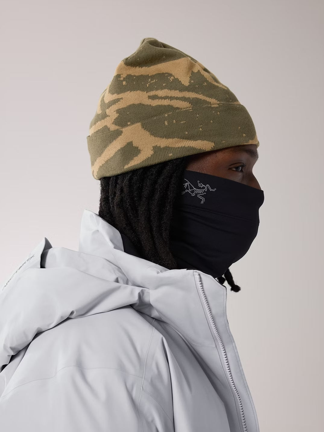 Rho Neck Gaiter Long Black - Arc'teryx Australia
