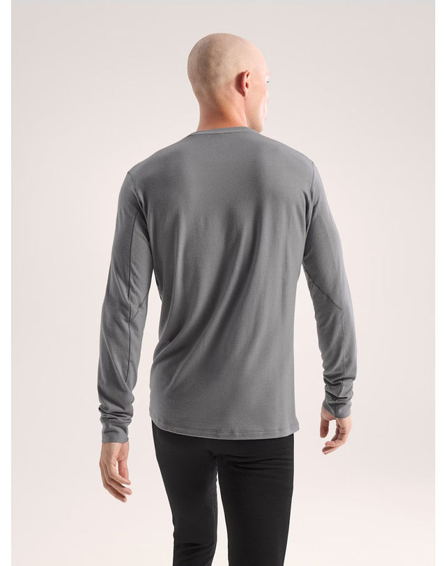 Rho Merino Wool Crew Neck LS Men's