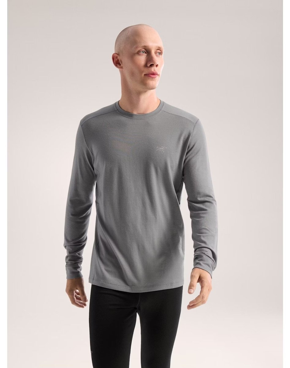 Rho Merino Wool Crew Neck LS Men's Void - Arc'teryx Australia