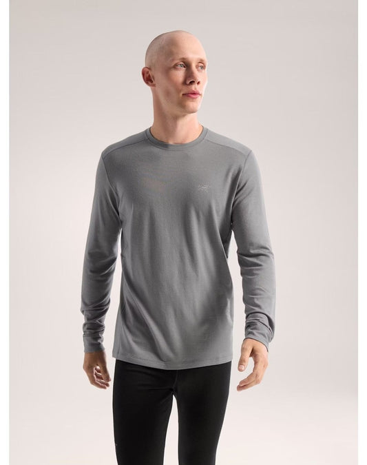 Rho Merino Wool Crew Neck LS Men's Void - Arc'teryx Australia