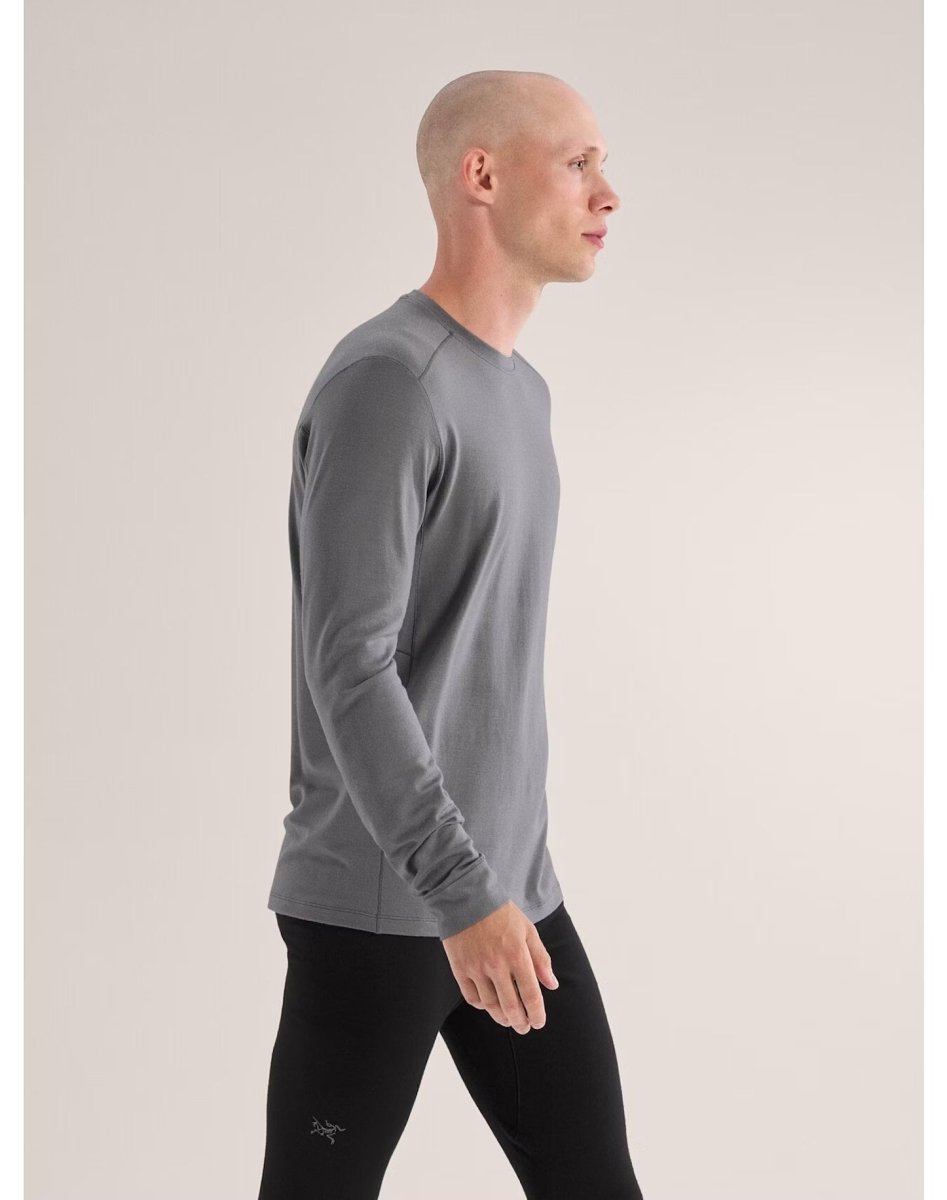 Rho Merino Wool Crew Neck LS Men's Void - Arc'teryx Australia