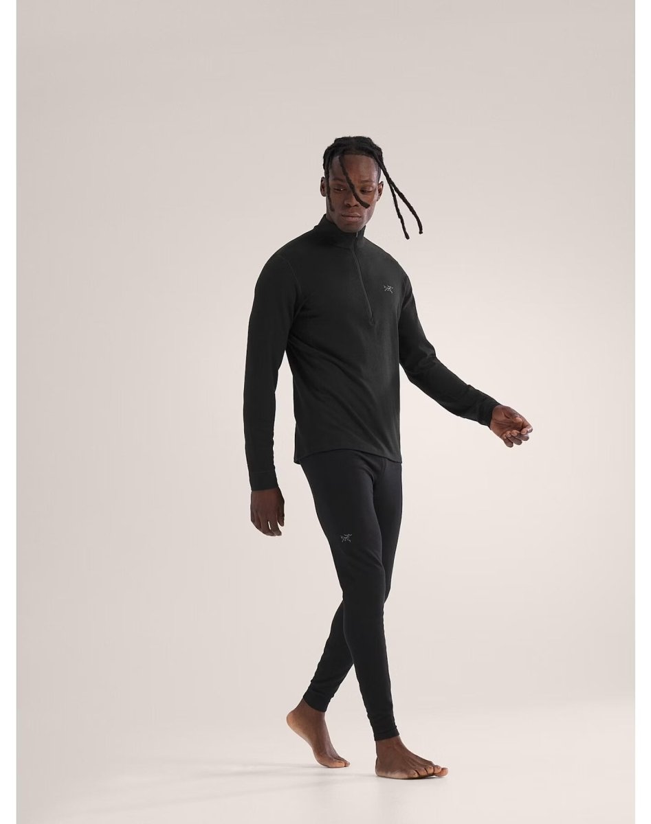 Rho Merino Wool Bottom Men's Black - Arc'teryx Australia