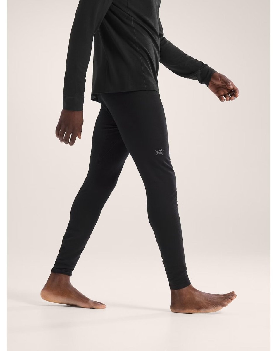 Rho Merino Wool Bottom Men's Black - Arc'teryx Australia