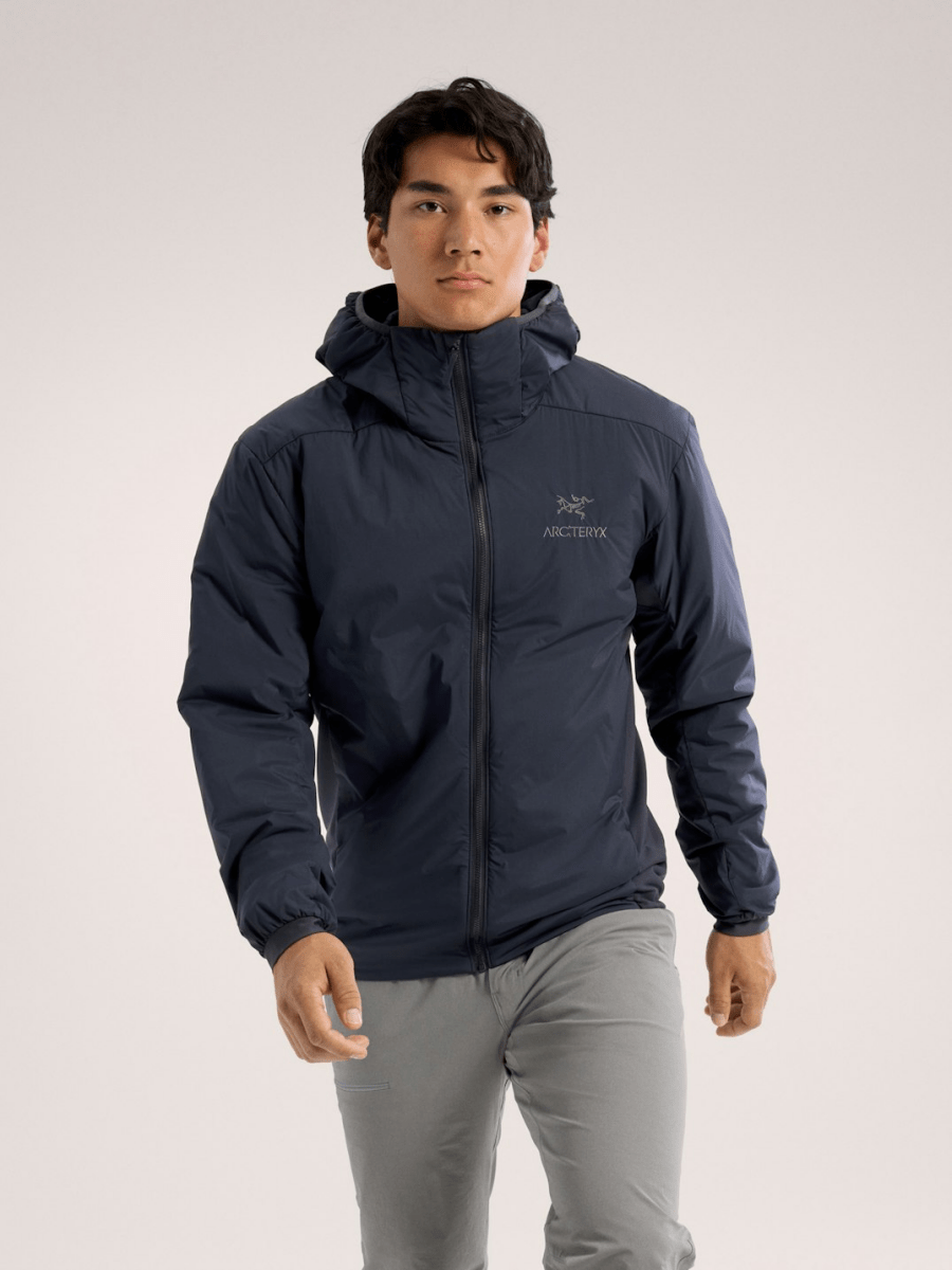 Atom Hoody Men's Black Sapphire - Arc'teryx Australia