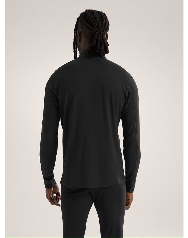 Rho Merino Wool Zip Neck Men's