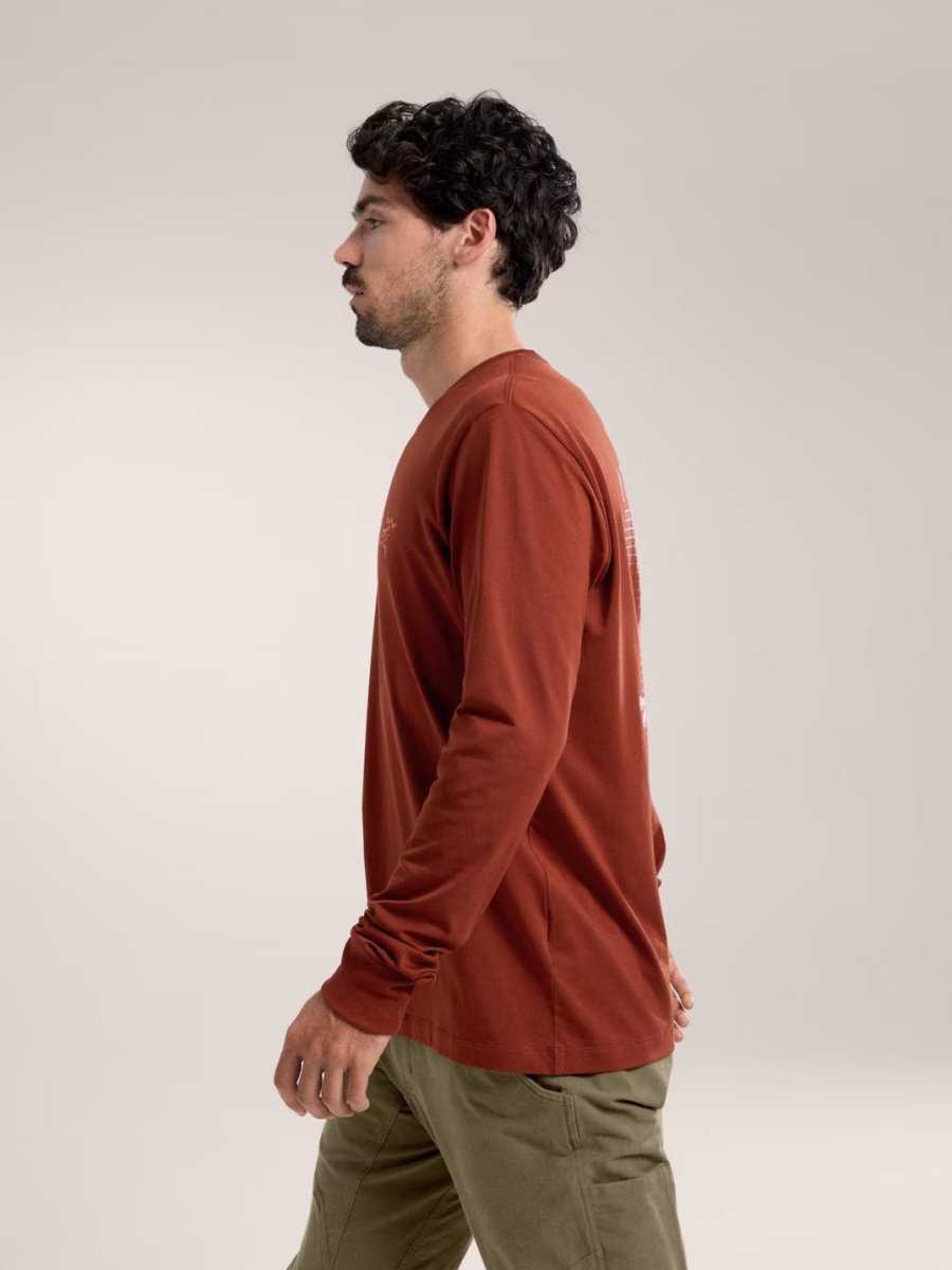 Arc'Multi Bird Logo Shirt LS Men's Sequoia / Solaris - Arc'teryx Australia