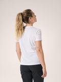 Bird Cotton T-Shirt Women's White Light - Arc'teryx Australia