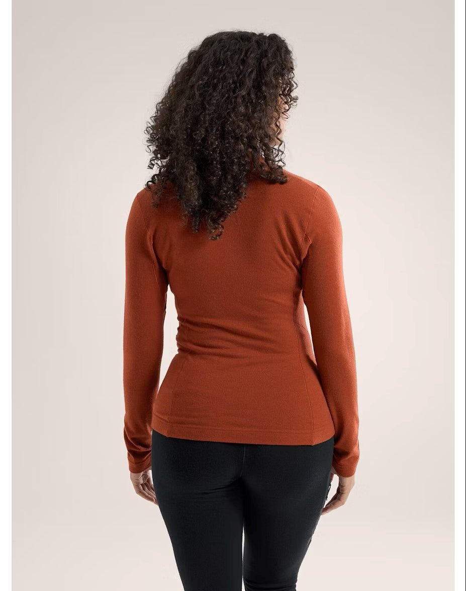 Satoro Merino Wool Crew Neck LS Women's Sequoia - Arc'teryx Australia