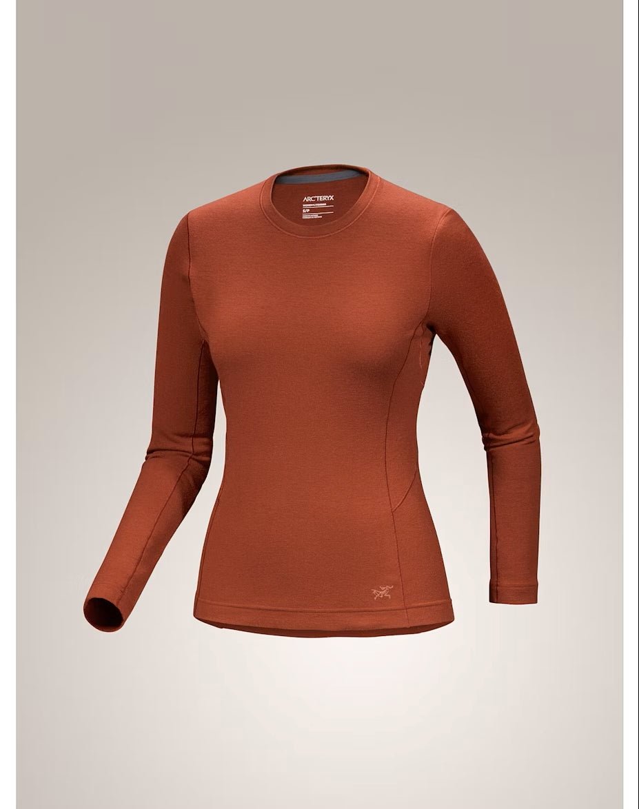 Satoro Merino Wool Crew Neck LS Women's Sequoia - Arc'teryx Australia