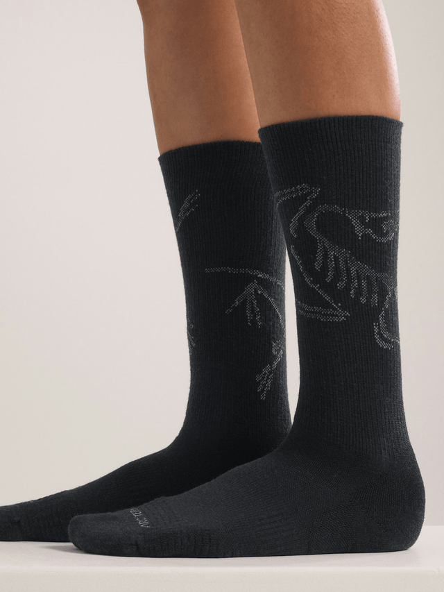 Merino Wool Mid Bird Sock