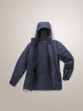 Beta Insulated Jacket Men's Black Sapphire - Arc'teryx Australia