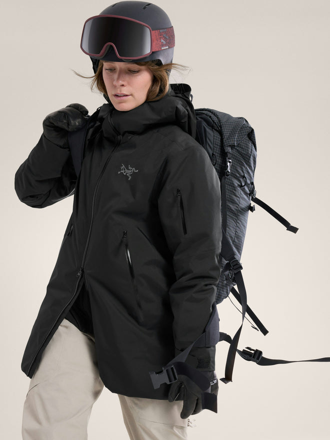 Arc'teryx Women's Waterproof Sentinel Insulated Jacket Black – Black ...