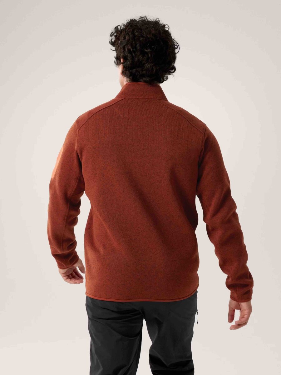 Covert 1/2 Zip Neck Men's Sequoia Heather / Solaris - Arc'teryx Australia