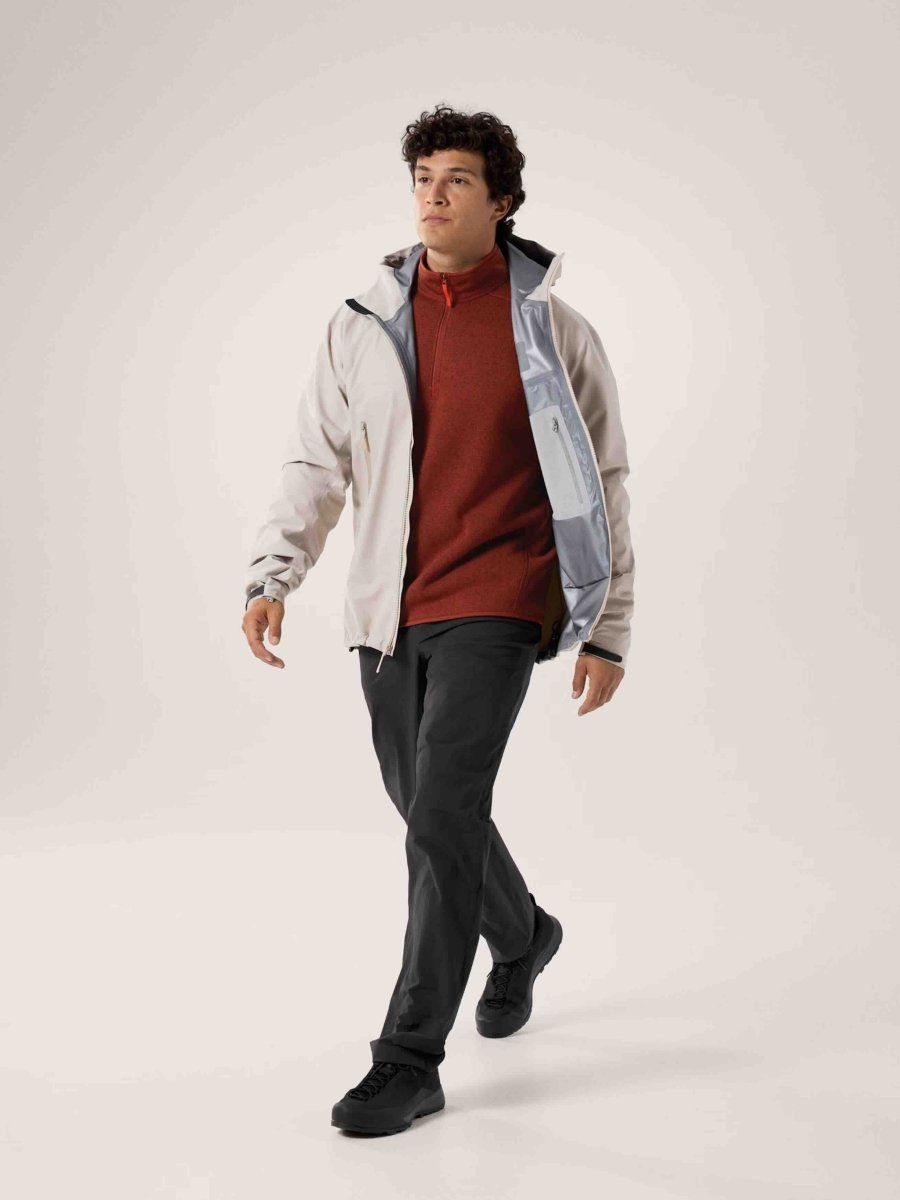 Covert 1/2 Zip Neck Men's Sequoia Heather / Solaris - Arc'teryx Australia
