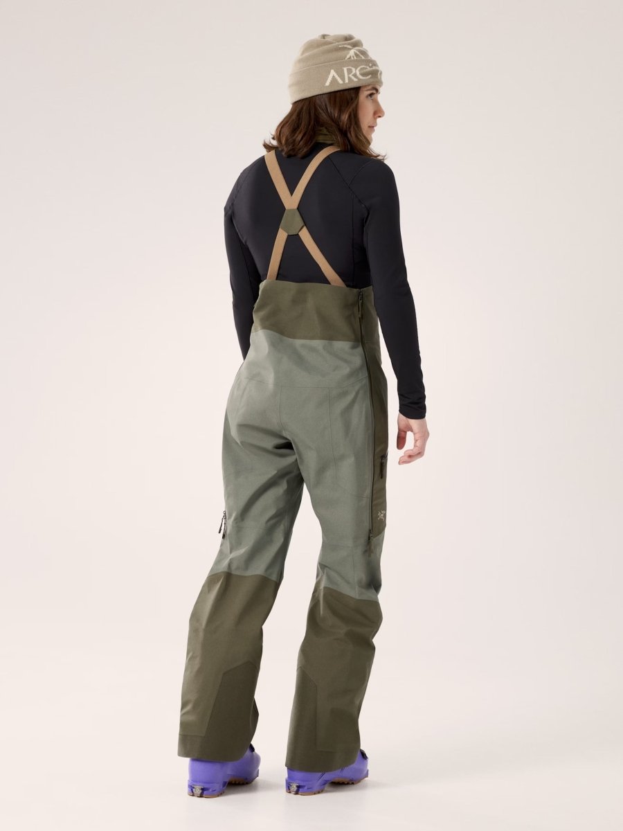 Sentinel Bib Pant Women's Tatsu / Forage / Canvas - Arc'teryx Australia