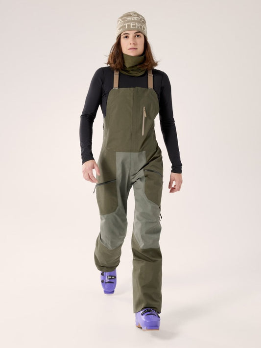 Sentinel Bib Pant Women's Tatsu / Forage / Canvas - Arc'teryx Australia