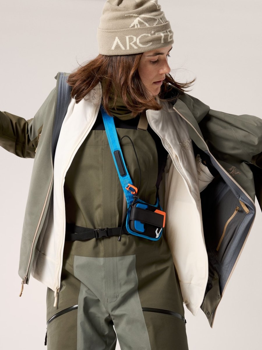 Sentinel Bib Pant Women's Tatsu / Forage / Canvas - Arc'teryx Australia