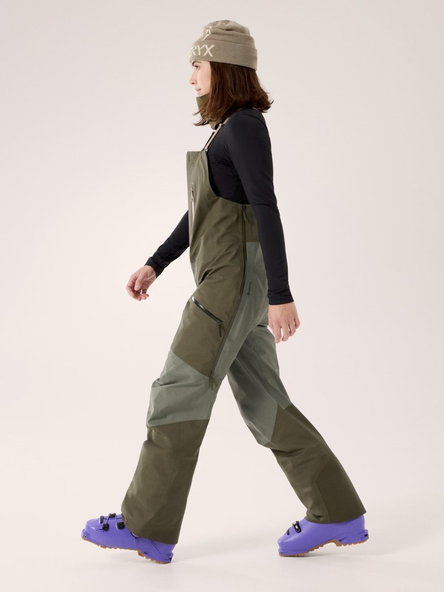 Sentinel Bib Pant Women's Tatsu / Forage / Canvas - Arc'teryx Australia
