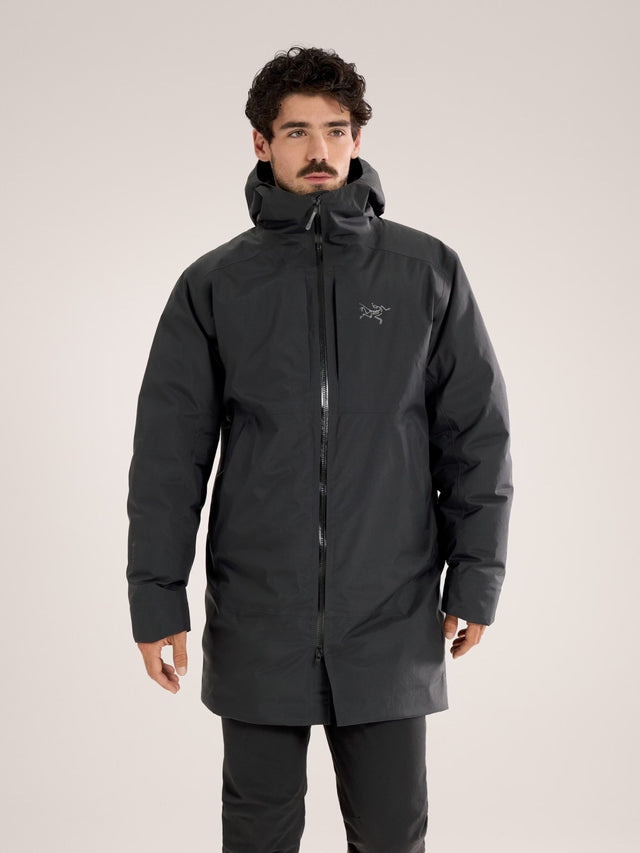 Ralle Down Parka Men's Black - Arc'teryx Australia