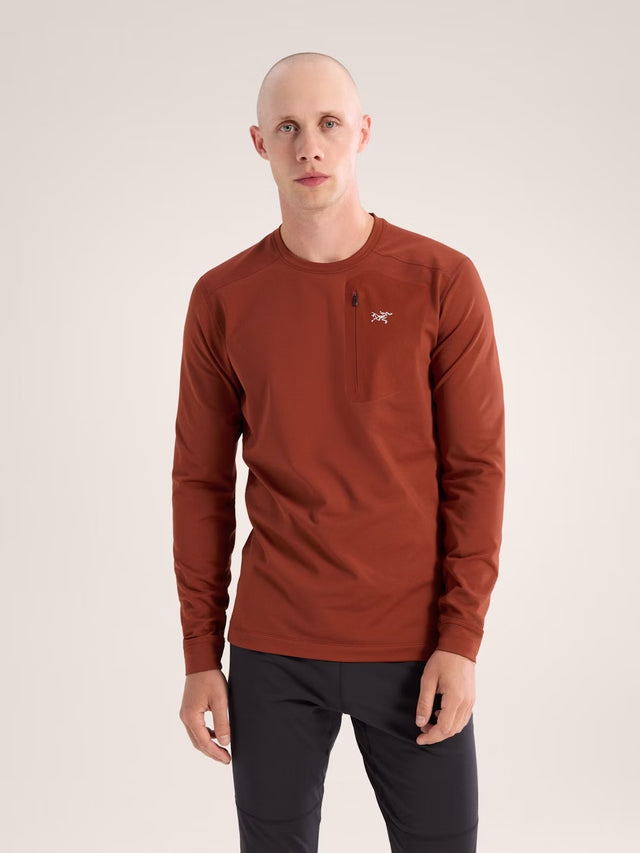 Rho LT Crew Neck Men's Sequoia - Arc'teryx Australia