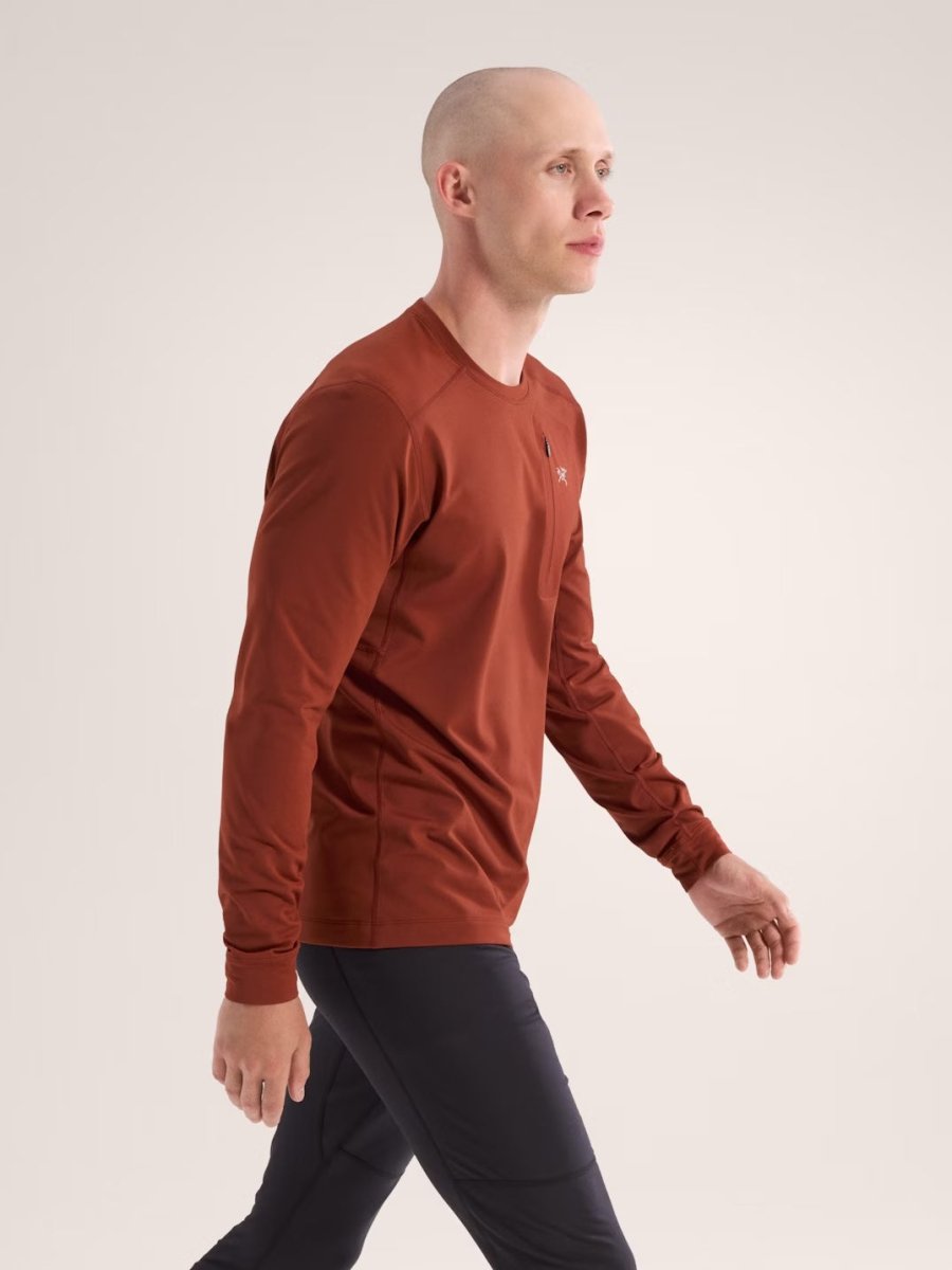 Rho LT Crew Neck Men's Sequoia - Arc'teryx Australia