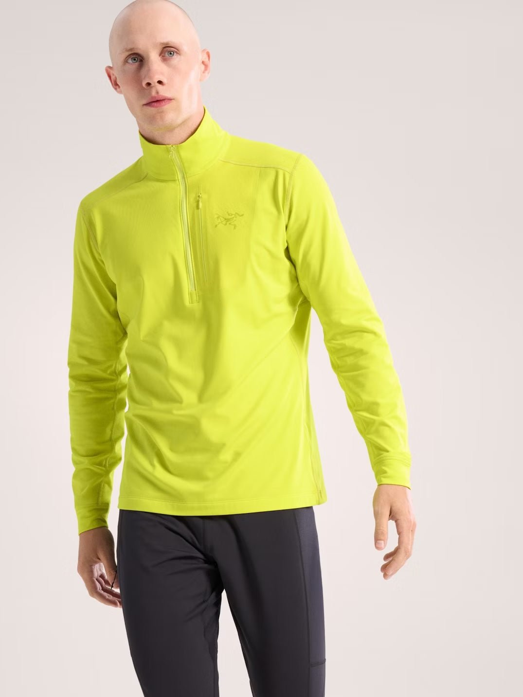 Rho LT Zip Neck Men's Euphoria - Arc'teryx Australia