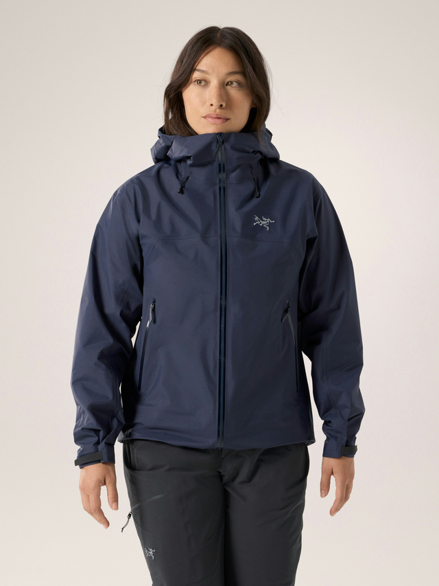 Beta SL Jacket Women's Black Sapphire - Arc'teryx Australia